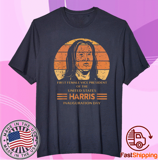 Kamala Harris Inauguration Day First Female Vice President Tee Shirt