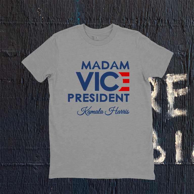 Kamala Harris Madam Vice President Tee Shirt Biden Harris