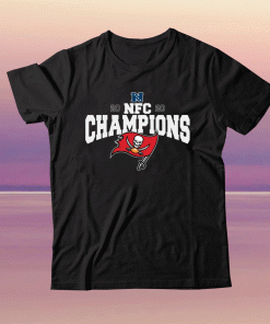 NFC 2021 Champions Buccaneers Tampa bay Buccaneers Tee Shirt