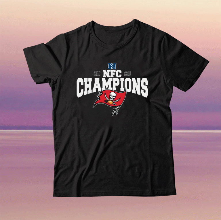 NFC 2021 Champions Buccaneers Tampa bay Buccaneers Tee Shirt