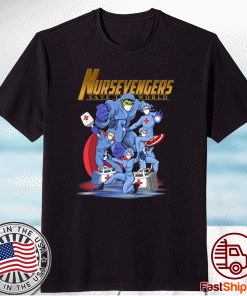 Official Nursevengers Save The World 2021 TShirt