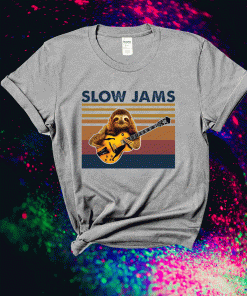 Vintage Slow Jams Sloth 2021 TShirt