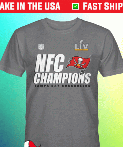 Hot Tampa Bay Buccaneers 2021 NFC Championship T-Shirt