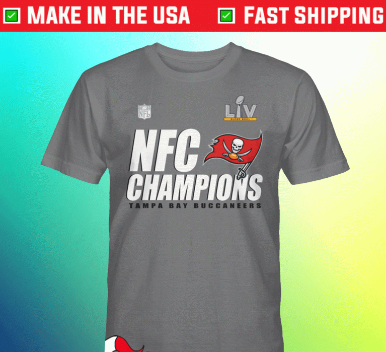 Hot Tampa Bay Buccaneers 2021 NFC Championship T-Shirt