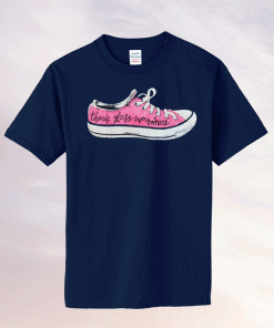 There’s glass everywhere sneaker tee shirt