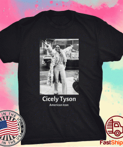 Vintage Retro Cicely Tyson Black History and American Actress Tee Shirt