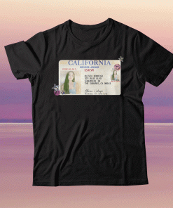 Arianna Drivers License Tee Shirt