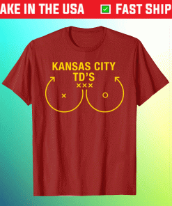 Funny Cool Kansas City Touchdown XXX Tee Shirt