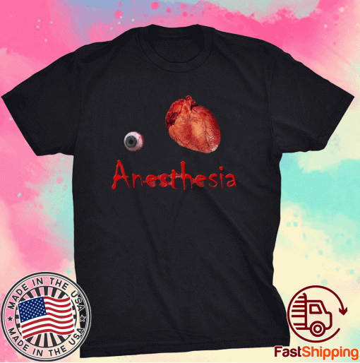 Eye Heart Anesthesia CRNA Tee Shirt