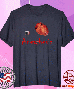 Eye Heart Anesthesia CRNA Tee Shirt