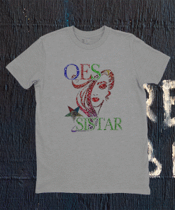 Order Of The Eastern Star OES Sistar Ritual Ring Masonic Tee Shirt