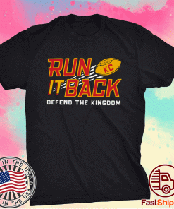 Run It Back KC Chiefs 2021 Tee Shirt