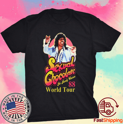 Sexual Chocolate Randy Watson 88 World Tour Tee Shirt
