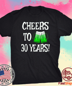 St Patricks 30th Birthday Beer Mug 30 Years Tee Shirt