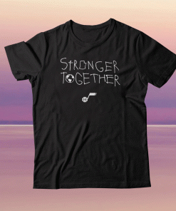 UTAH JAZZ JAZZ TEAM STORE 21 STRONGER TOGETHER 2021 SHIRTS