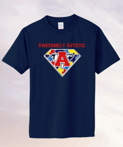 Awesomely Autistic Super Hero Tee Shirt