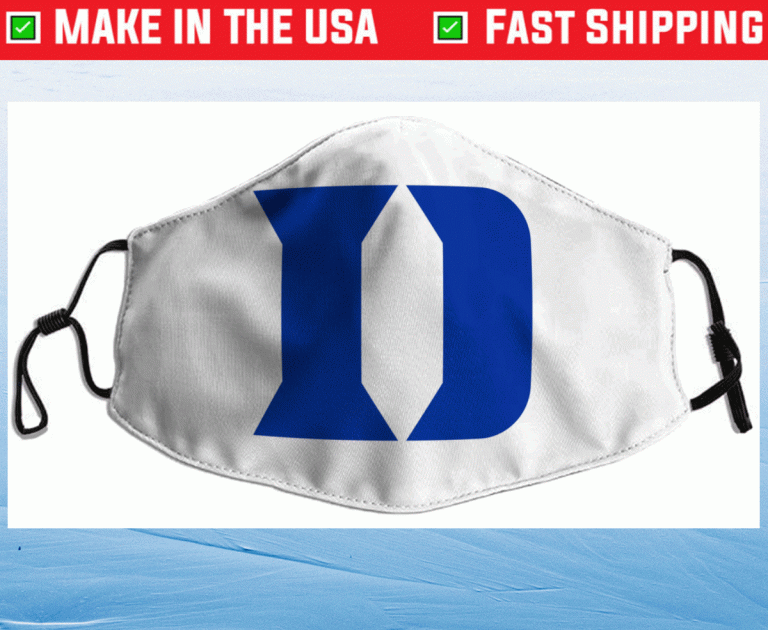 Duke Blue Devils Filter Face Mask