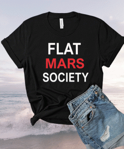 Flat Mars Society Greta Thunberg’s Flat Mars Society Tee Shirt