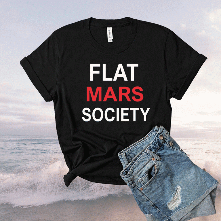 Flat Mars Society Greta Thunberg’s Flat Mars Society Tee Shirt