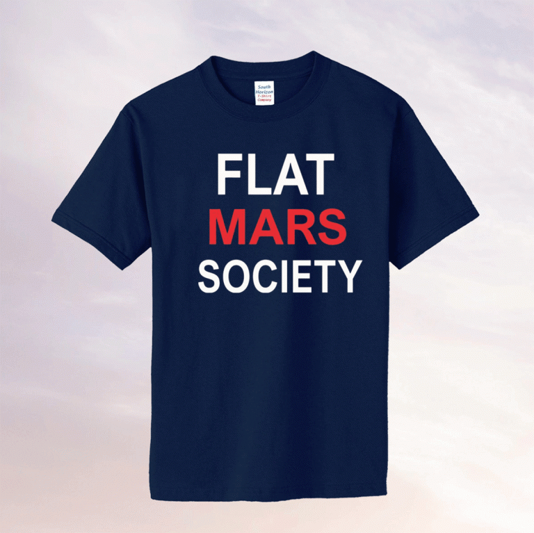 Flat Mars Society Greta Thunberg’s Flat Mars Society Tee Shirt