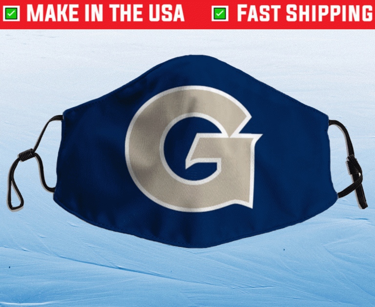 Official Georgetown University Athletics Face Mask