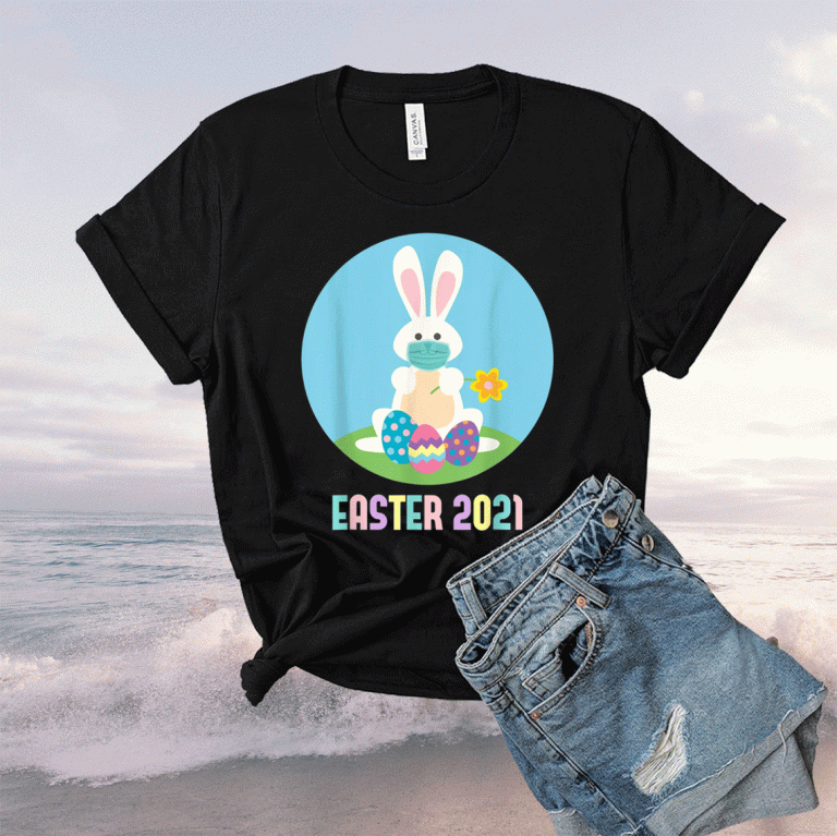 2021 Masked Easter Bunny Shirts