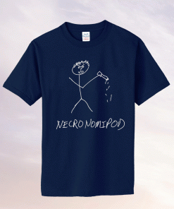 Necronomipod Stick Figure Mike Tee Shirt