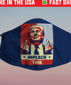 Donald Trump Conservative Impeach This Face Masks