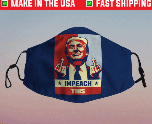 Donald Trump Conservative Impeach This Face Masks