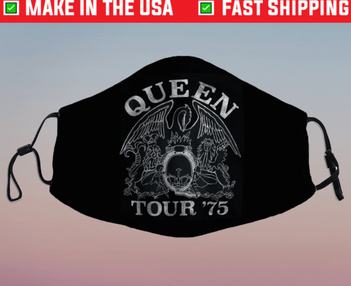 Queen Tour 75 Filter Face Mask