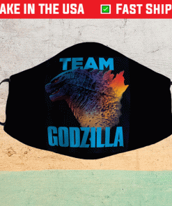 Official Team Godzilla Face Mask