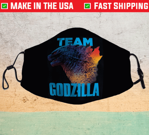 Official Team Godzilla Face Mask