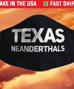 Texas Neanderthals Filter Face Mask