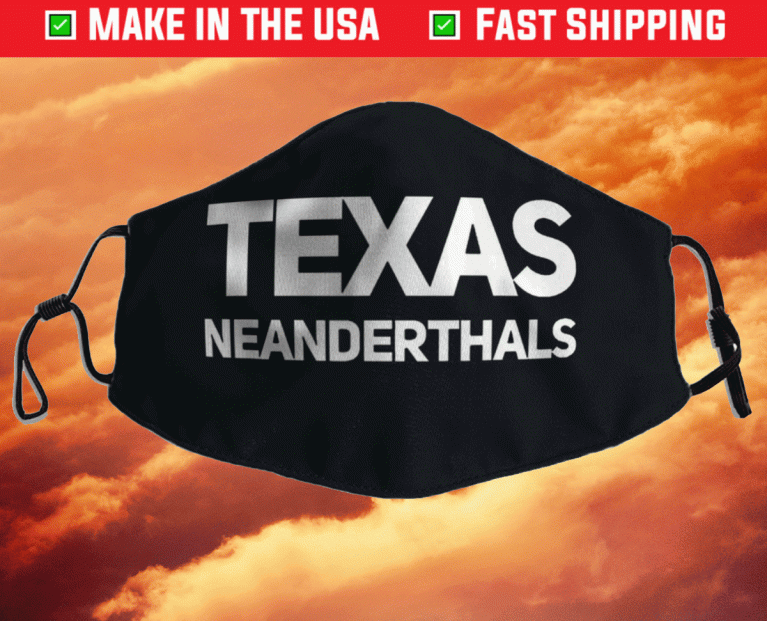 Texas Neanderthals Filter Face Mask