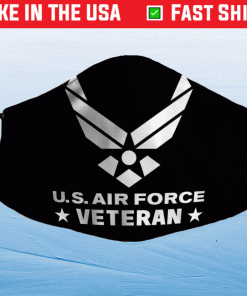 US Air Force Veteran 2021 Face Masks