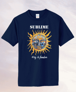 Vintage Sublime 40og To Freedom Tee Shirt