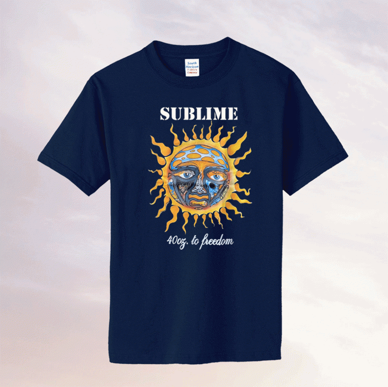 Vintage Sublime 40og To Freedom Tee Shirt