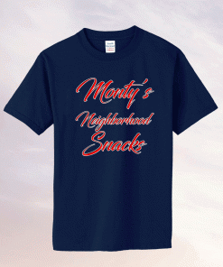 Monty’s Neighborhood Snacks Tee Shirt