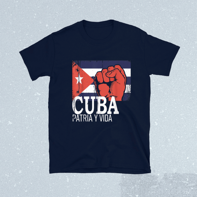 Vintage Cuba Flag Cuba Power Cuban Pride 2021 Shirts
