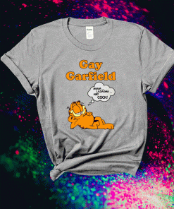 Gay Garfield mmm lasagna and cock 2021 tshirt