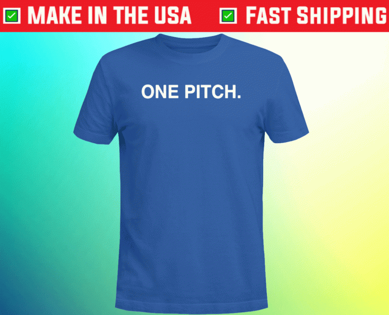 Javier Báez One Pitch 2021 TShirt