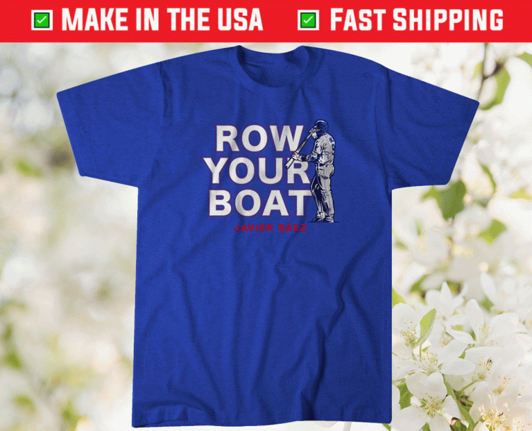 Javy Baez Row Your Boat 2021 TShirt