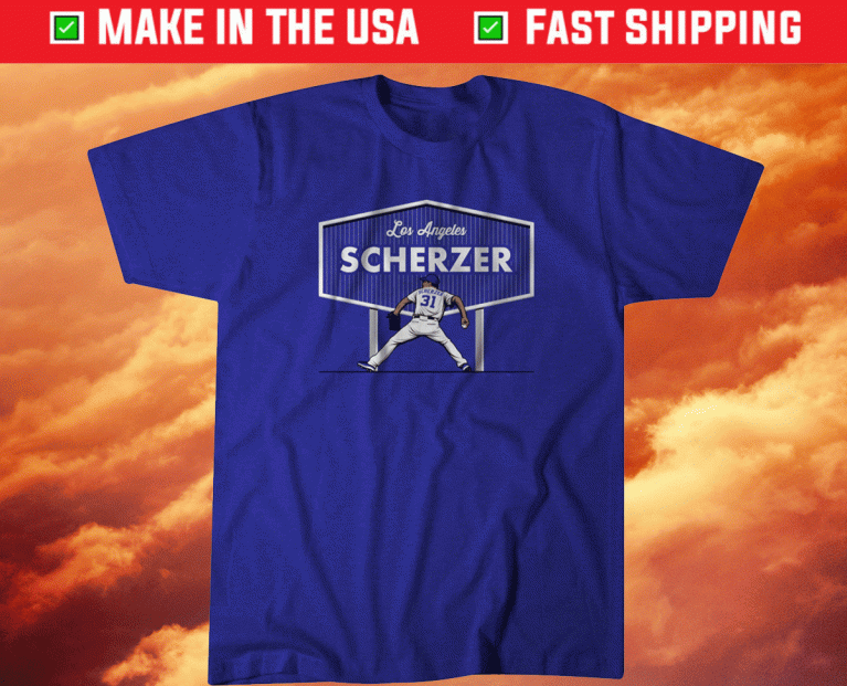 LA Max Scherzer 2021 TShirt