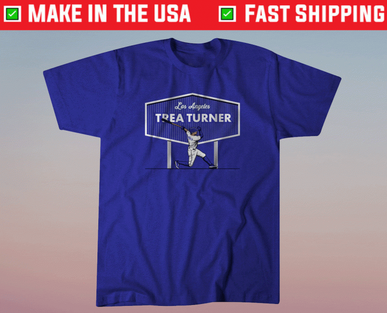 Los Angeles Trea Turner 2021 TShirt