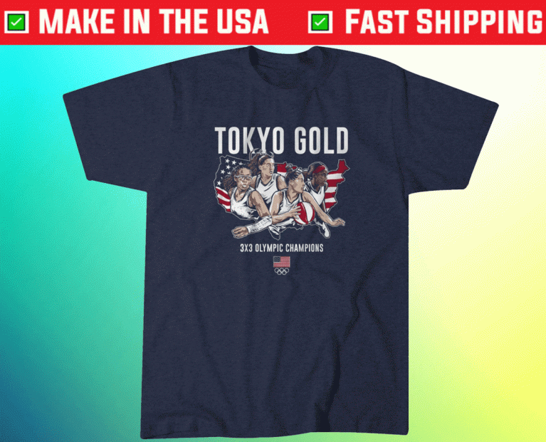 Team USA Tokyo Gold 2021 TShirt