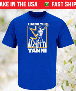 Thank You Yanni Tampa Bay Hockey Championship Tee Shirt