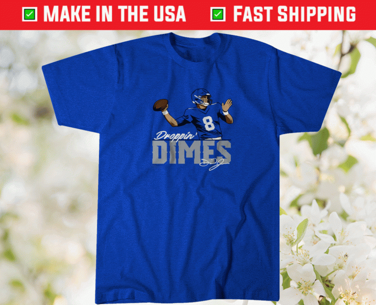 Daniel Jones Droppin Dimes 2021 Shirts