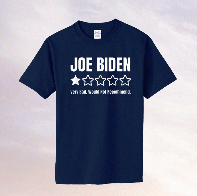 Funny Republicans Voter Anti Joe Biden One Star Rating 2021 Shirts