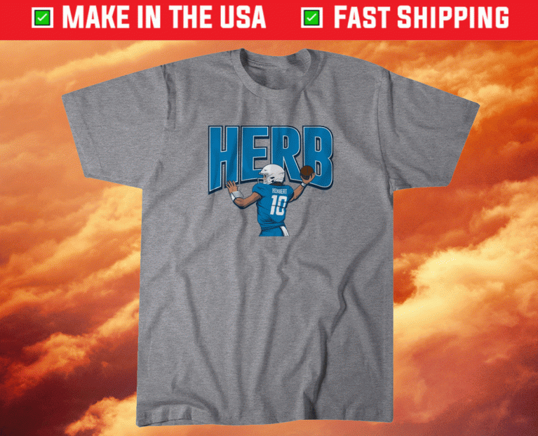 Justin Herbert HERB 2021 TShirt