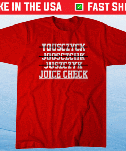 Kyle Juszczyk Juice Check 2021 TShirt